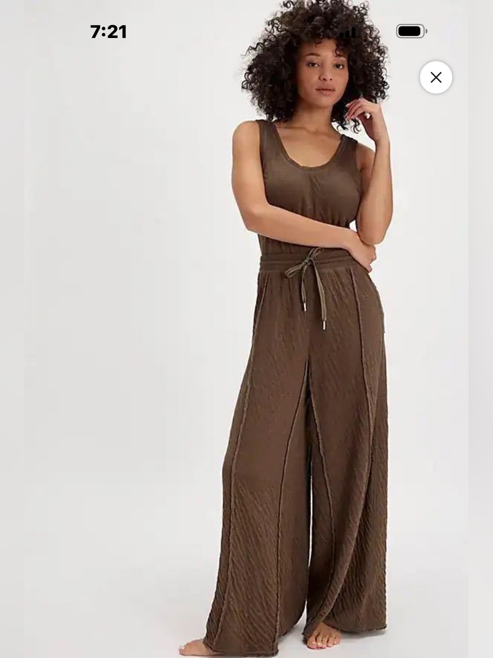 Free People Intimately Wait a Minute Jumpsuit